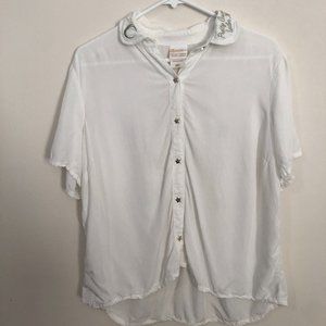 Sailor Moon Shirt Medium Star Detailing Moon Embroidered Moon Back Detailing